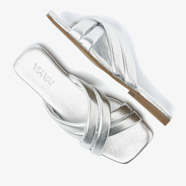 Silberne VIA VAI Pantolette KIKI LOT - large