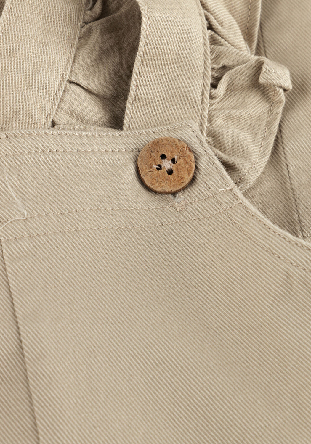 Beige LIL' ATELIER Latzhosen NBFDOREEN LOOSE TWI OVERALL 9977 DH LIL - large