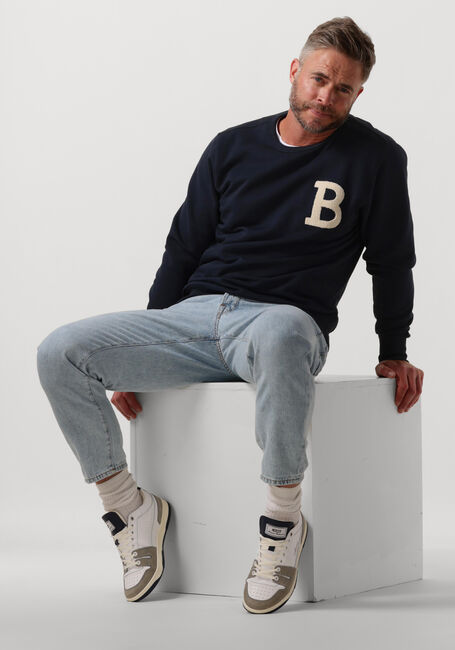 Dunkelblau BUTCHER OF BLUE Pullover ARMY B CREW - large