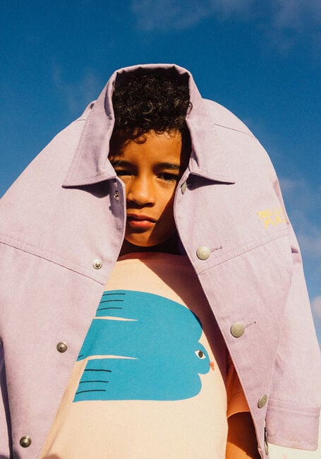 Koralle Jelly Mallow T-shirt BLUE BIRD T-SHIRT - large