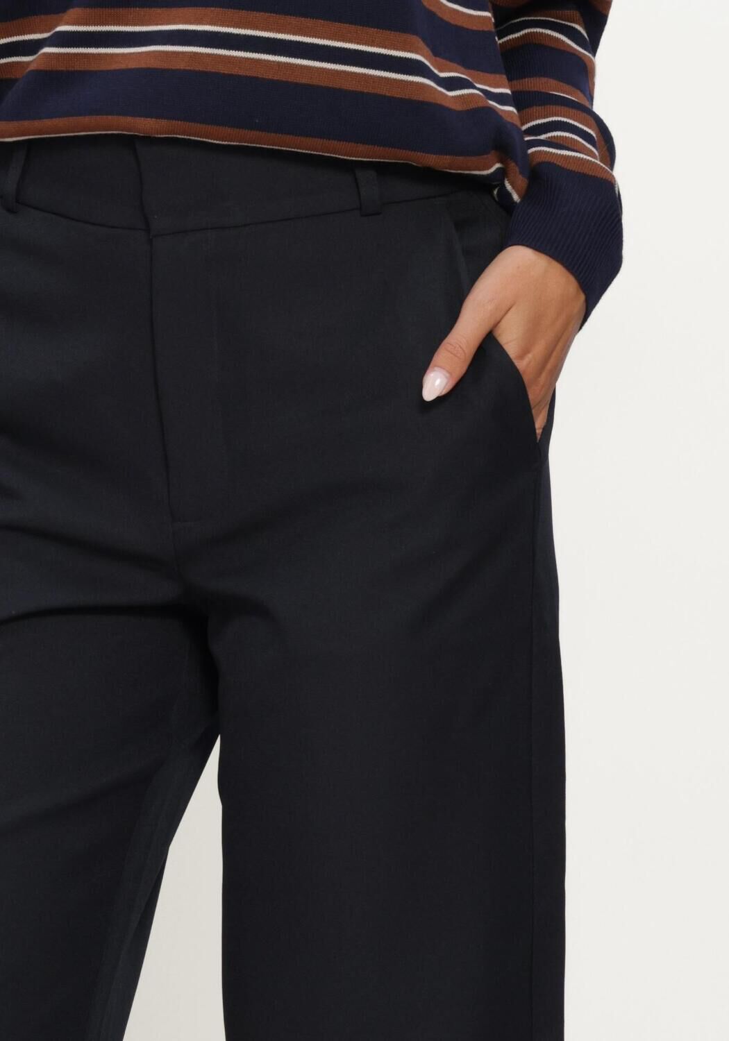 Schwarze NOTRE-V Hose NV-IRENE - large