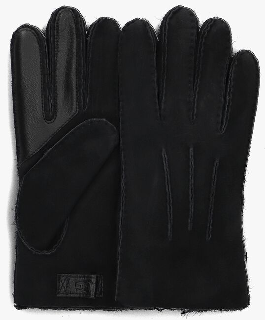 Schwarze UGG Handschuhe CONTRAST SHEEPSKIN TECH GLOVE - large
