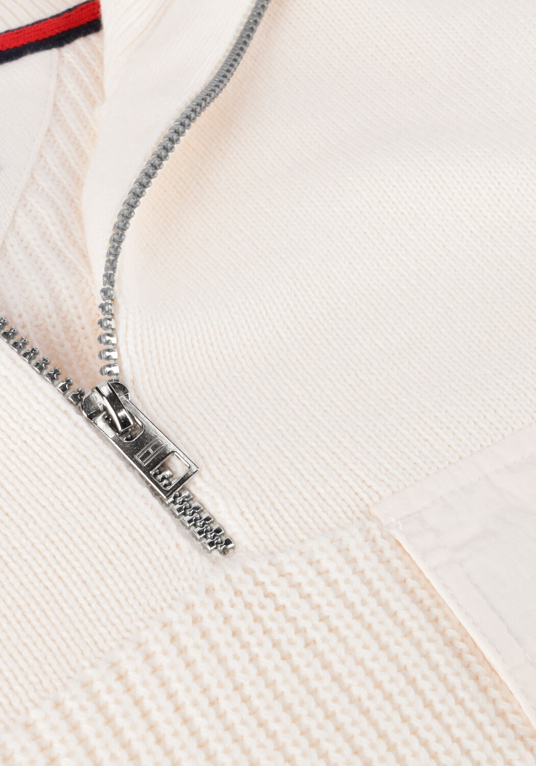 Nicht-gerade weiss TOMMY JEANS Pullover TJM CHECK SHERPA LINED OVERSHIRT - large