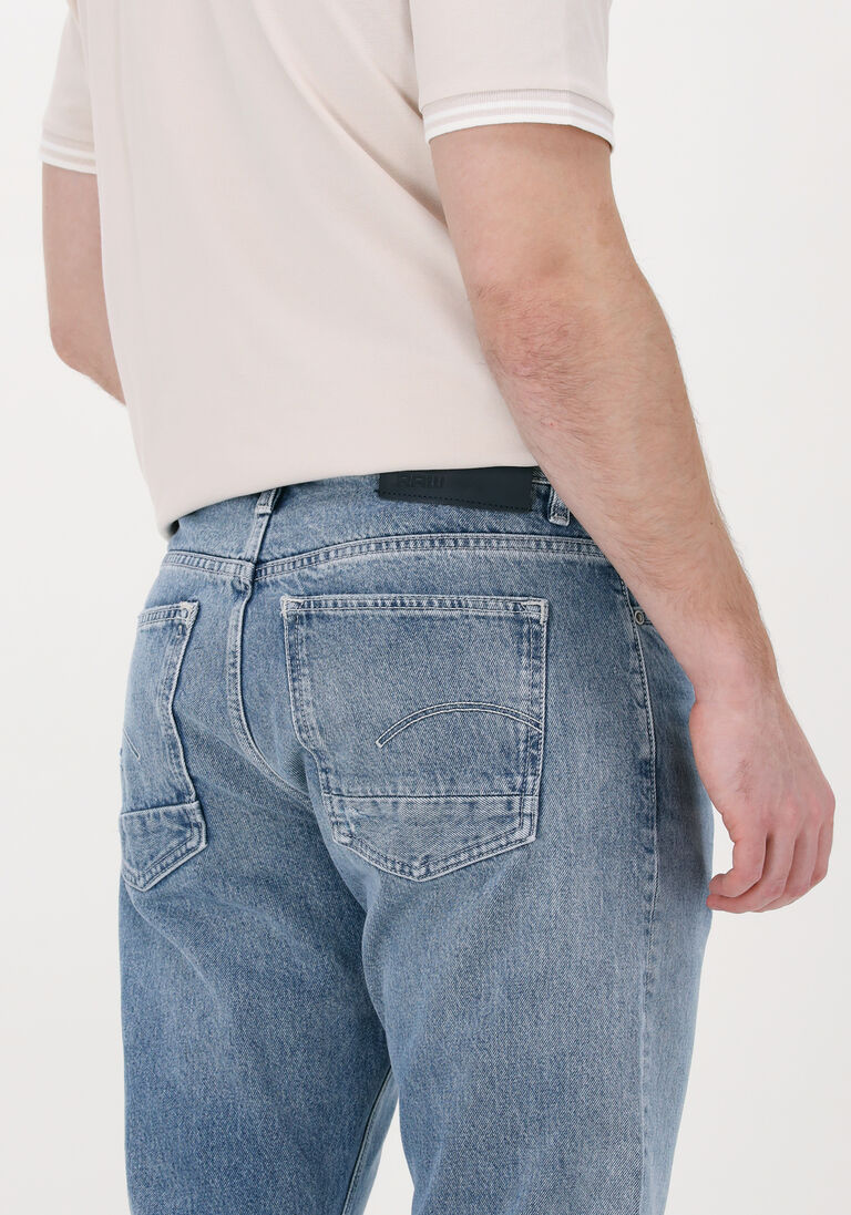 blaue g-star raw straight leg jeans triple a regular straight IV9166