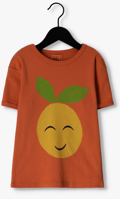 Orangene LÖTIEKIDS T-shirt RETRO TSHIRT - large