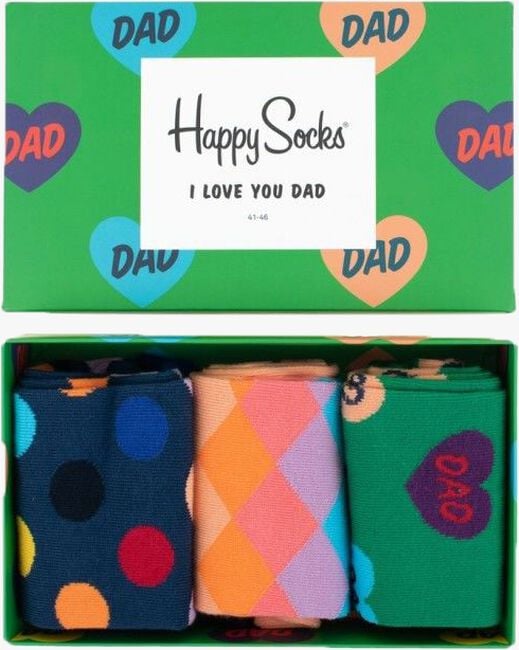 Grüne HAPPY SOCKS Socken GIFT PACK - large