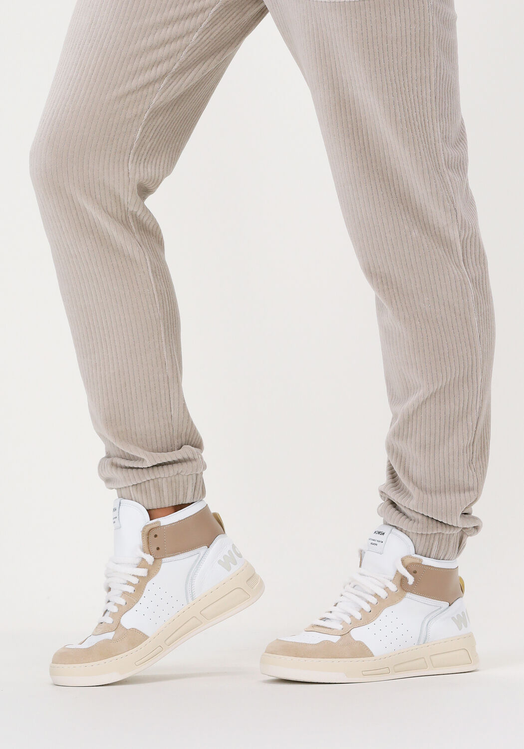 Wei&szlig;e WOMSH Sneaker High SUPER - large