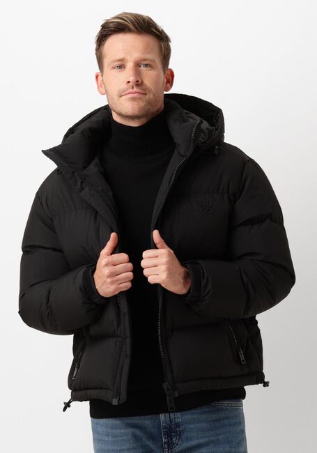 Schwarze HUGO Wattierte Jack BIRONTO2441 - large
