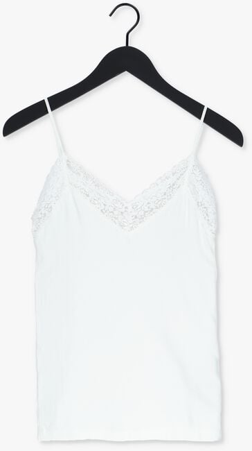 Weiße SELECTED FEMME Top SLFMIO RIB LACE SINGLET B - NO - large