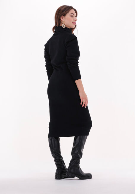 Schwarze SILVIAN HEACH Maxikleid LONG DRESS HEPPOK - large