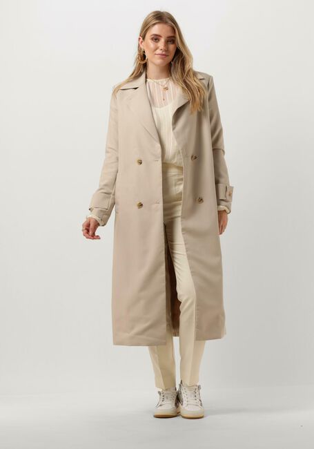 Beige NOTRE-V Trenchcoats X BO - ANNA TRENCHCOAT - large