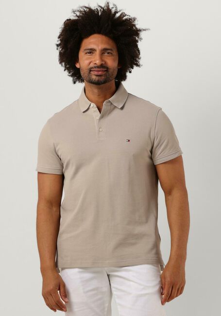 Beige TOMMY HILFIGER Polo-Shirt 1985 SLIM POLO - large