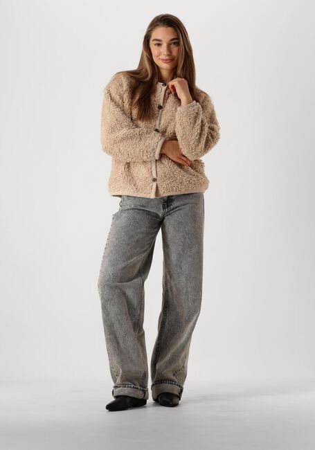 Ecru CO'COUTURE Jack NEW TIMMY TEDDY JACKET - large