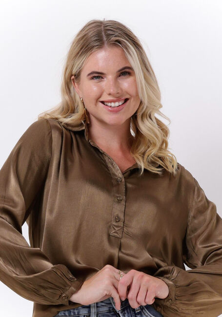 Braune MY ESSENTIAL WARDROBE Blusen SKYLER TUNIC - large