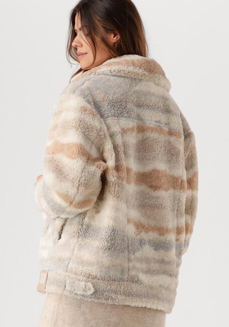 Camelfarbene UGG Jacken FRANKIE UGGFLUFF JACKET TOPA - large