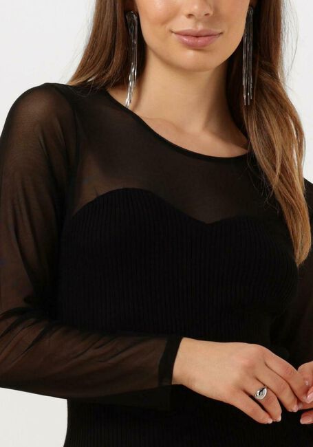 Schwarze CO'COUTURE Midikleid BADUCC MIX CORSET DRESS - large