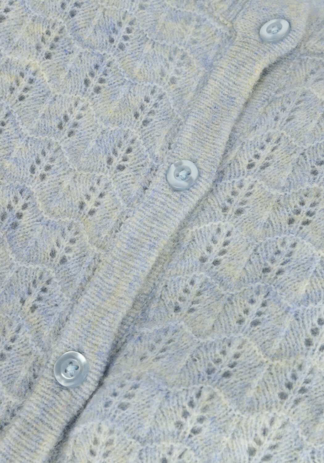 Blaue MODSTR&Ouml;M Strickjacke ALVES CARDIGAN - large