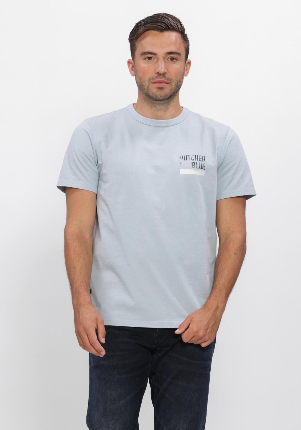 Hellblau BUTCHER OF BLUE T-shirt ARMY BRUSH TEE - large