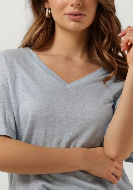 Hellblau DRYKORN T-shirt SVENNIE - large