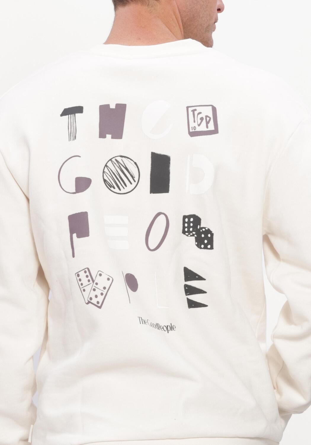 Nicht-gerade weiss THE GOODPEOPLE Sweatshirt LAX - large