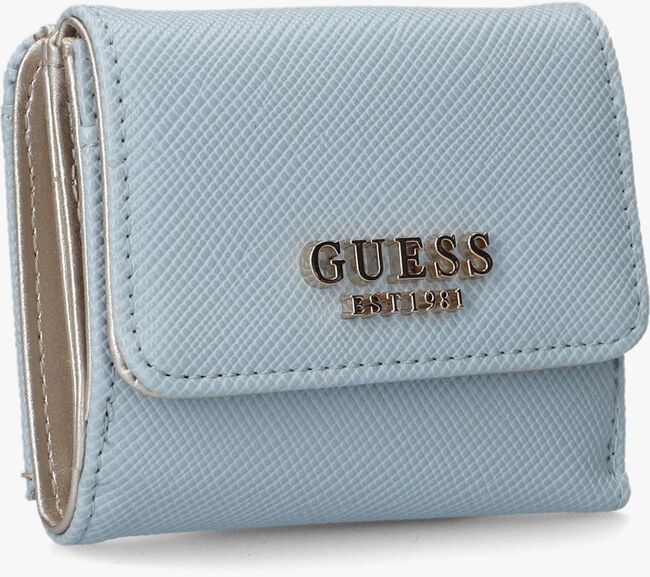 Blaue GUESS Portemonnaie LAUREL SLG CARD & COIN PURSE - large