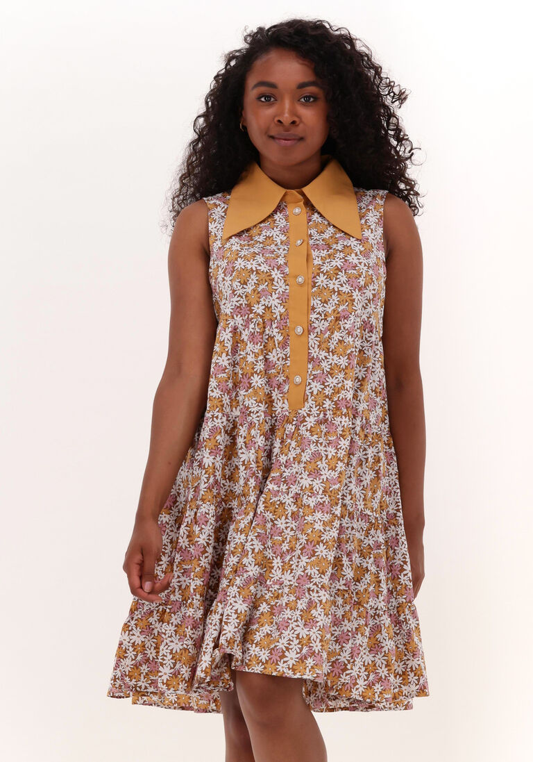 braune hunkon minikleid fleur