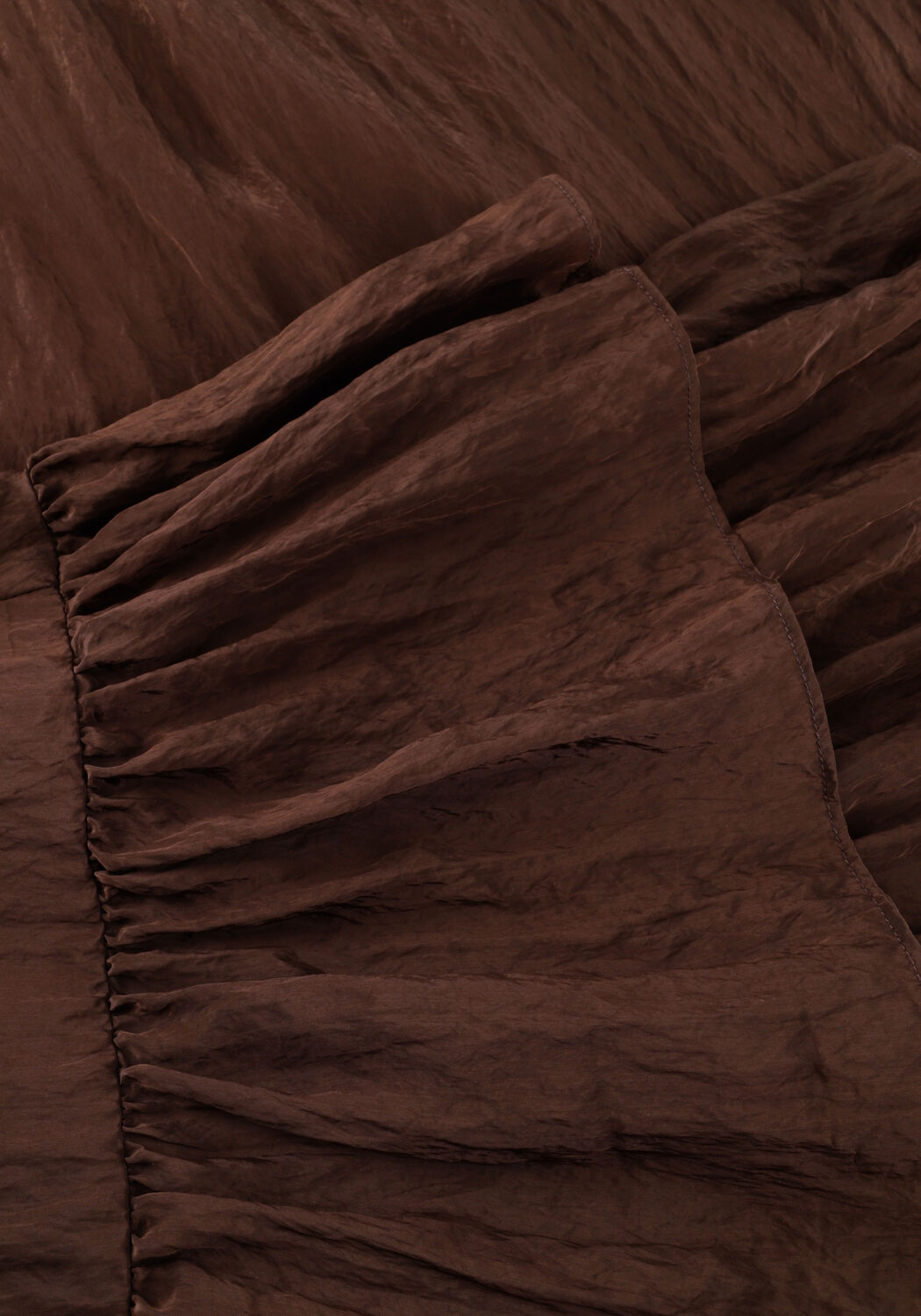 Braune DANTE6 Maxirock ELOHIM VOLANT MAXI SKIRT - large