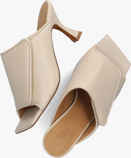 Beige TORAL Mules VICKY - large