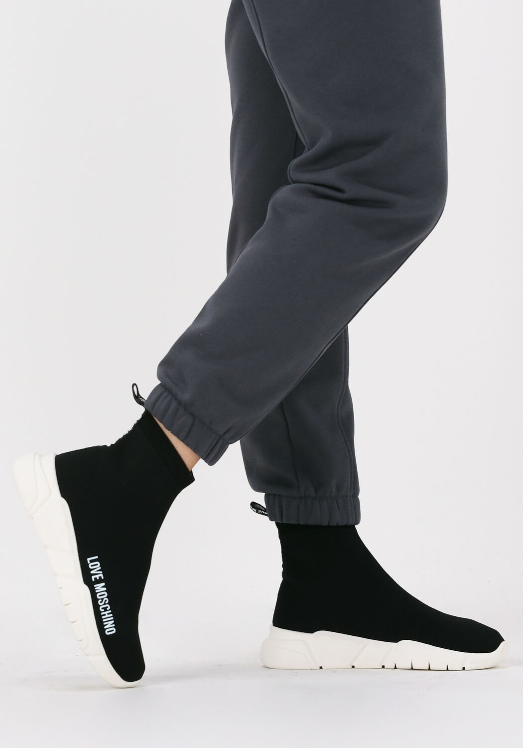 Schwarze LOVE MOSCHINO Sneaker High JA15343G1G - large