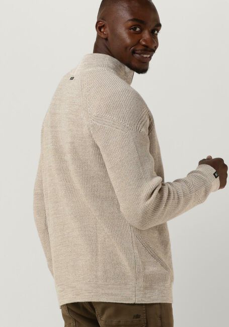 Nicht-gerade weiss VANGUARD Pullover HALF ZIP COLLAR COTTON MOULINE - large