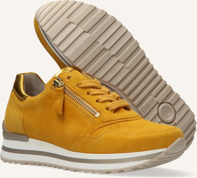 Gelbe GABOR Sneaker Low 528 Gelbe GABOR Sneaker Low 528 - large