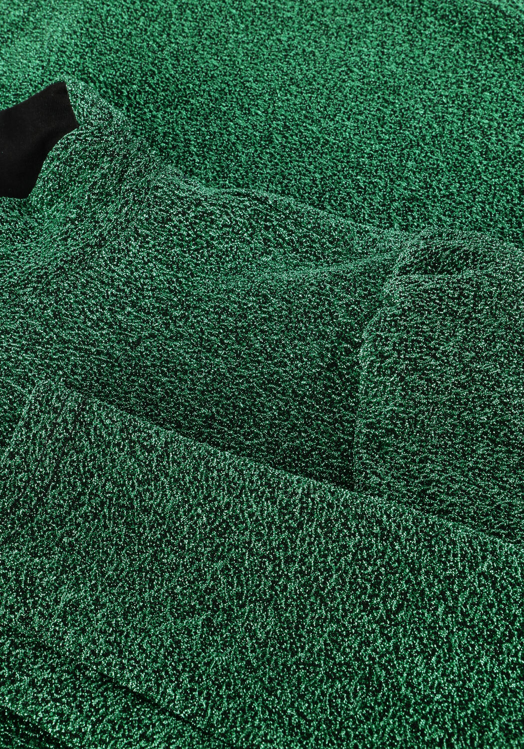 Gr&uuml;ne POM AMSTERDAM Pullover TURTLENECK - GLITTERR PINE GREEN - large