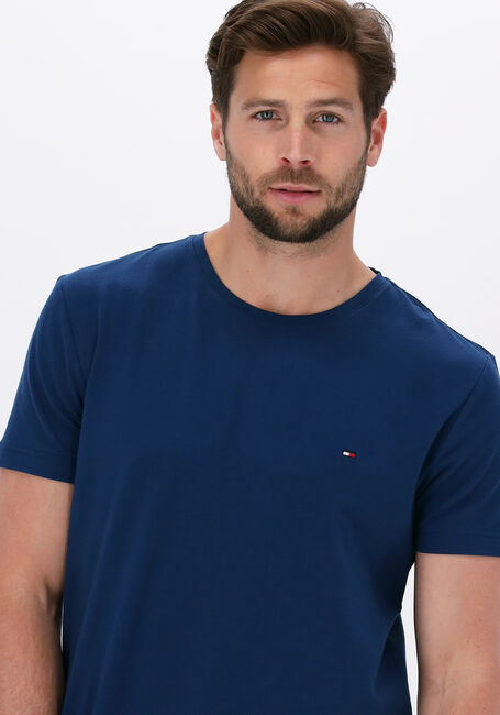 Dunkelblau TOMMY HILFIGER T-shirt STRETCH EXTRA SLIM FIT TEE - large
