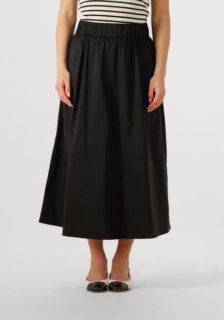 Schwarze NEO NOIR Midirock YARA POPLIN SKIRT - large