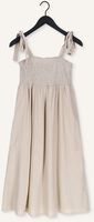 Beige OBJECT Midikleid NELA S/L DRESS Beige OBJECT Midikleid NELA S/L DRESS - medium