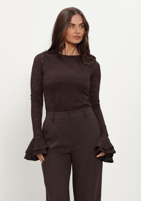 Braune FREEBIRD Top BEVERLY - large