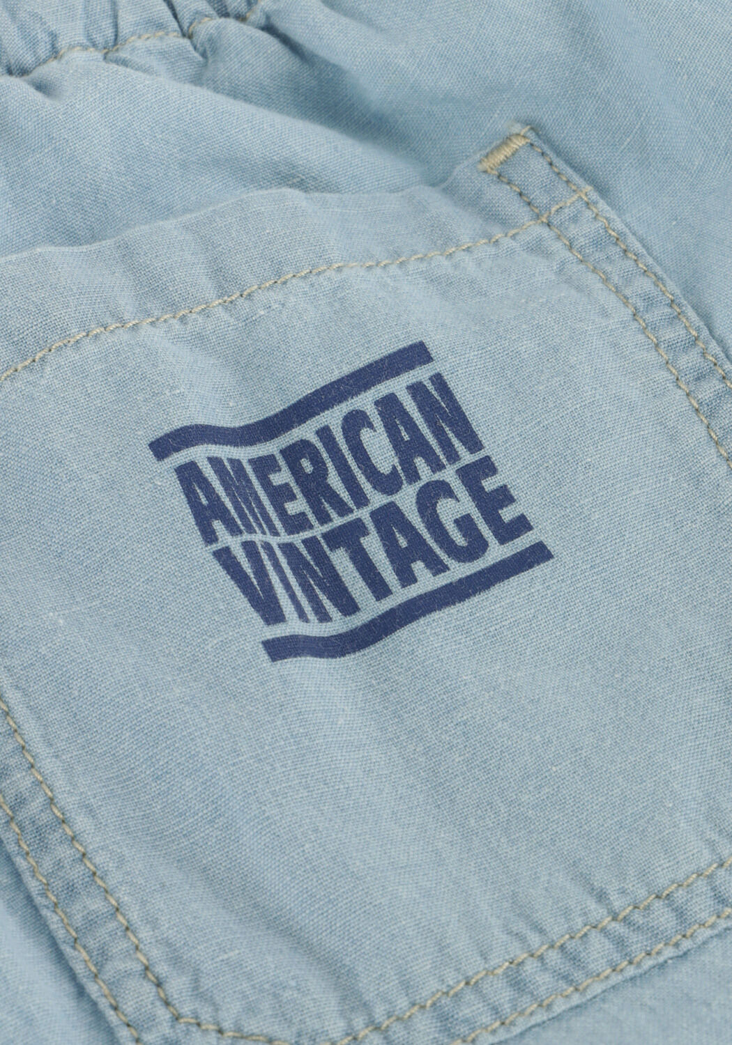 Hellblau AMERICAN VINTAGE Kurze Hose NYROW 1 - large