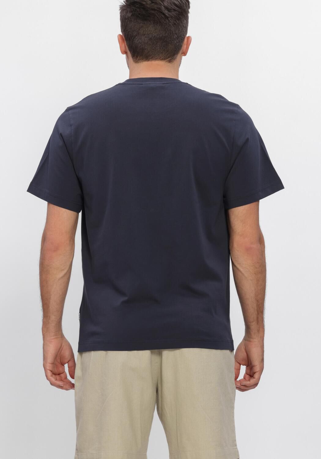 Dunkelblau FOR&Eacute;T T-shirt SLOW DOWN T-SHIRT - large