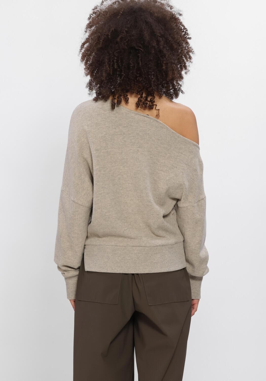 Sand PENN & INK Pullover W26T1302 - large