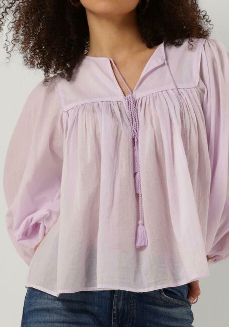 Lila ANTIK BATIK Blusen HITA BLOUSE - large