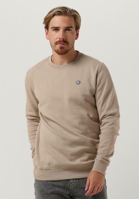 Beige ANERKJENDT Pullover AKALLEN NOOS CREWNECK - large