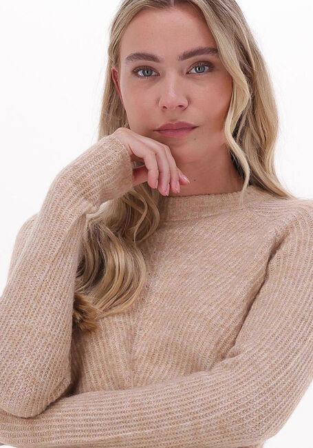 Sand Y.A.S. Pullover YASALVA LS O-NECK KNIT PULLOVER - large