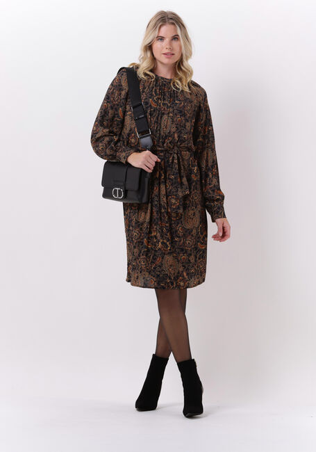 Braune BY-BAR Midikleid DAE AIDA DRESS - large