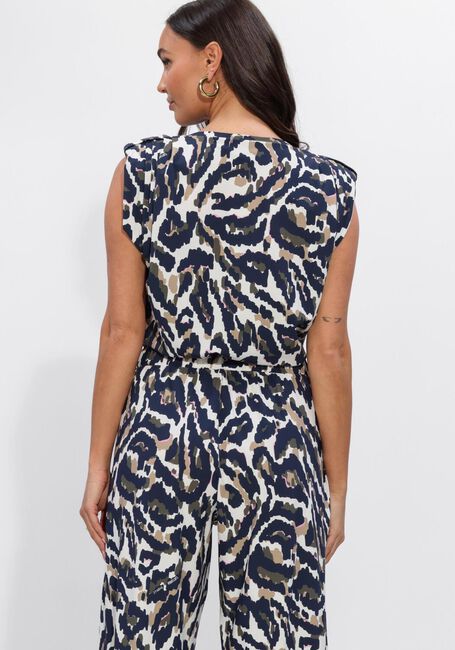 Mehrfarbige/Bunte STUDIO ANNELOES Top Leona strap leopard top - large