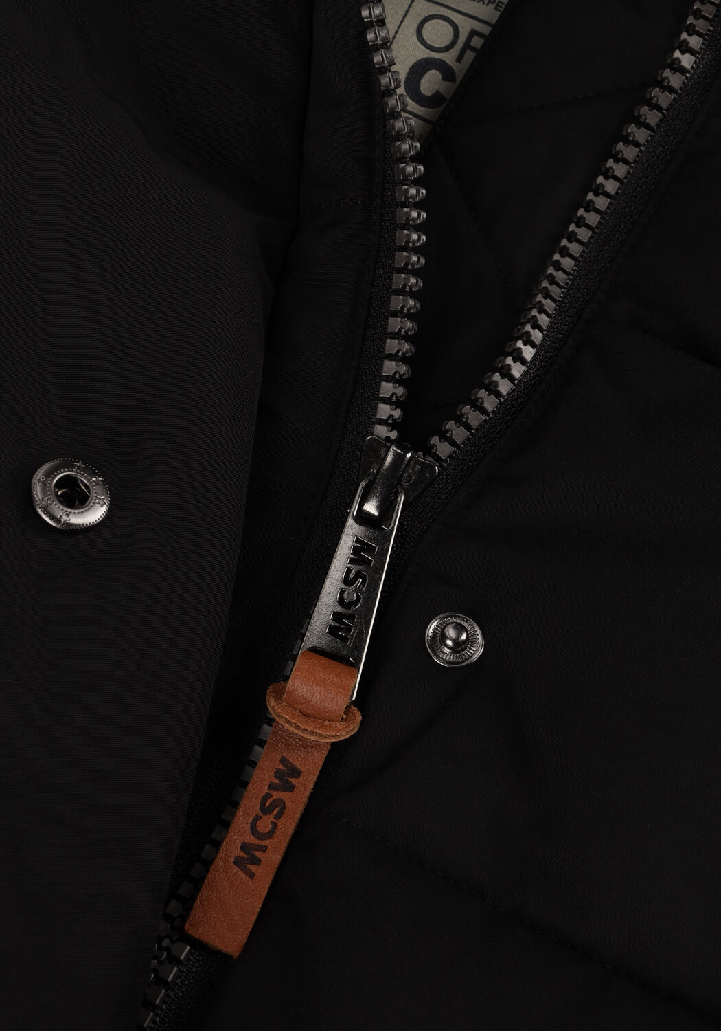 Schwarze MOSCOW Wattierte Jack 06-08-DARE - large