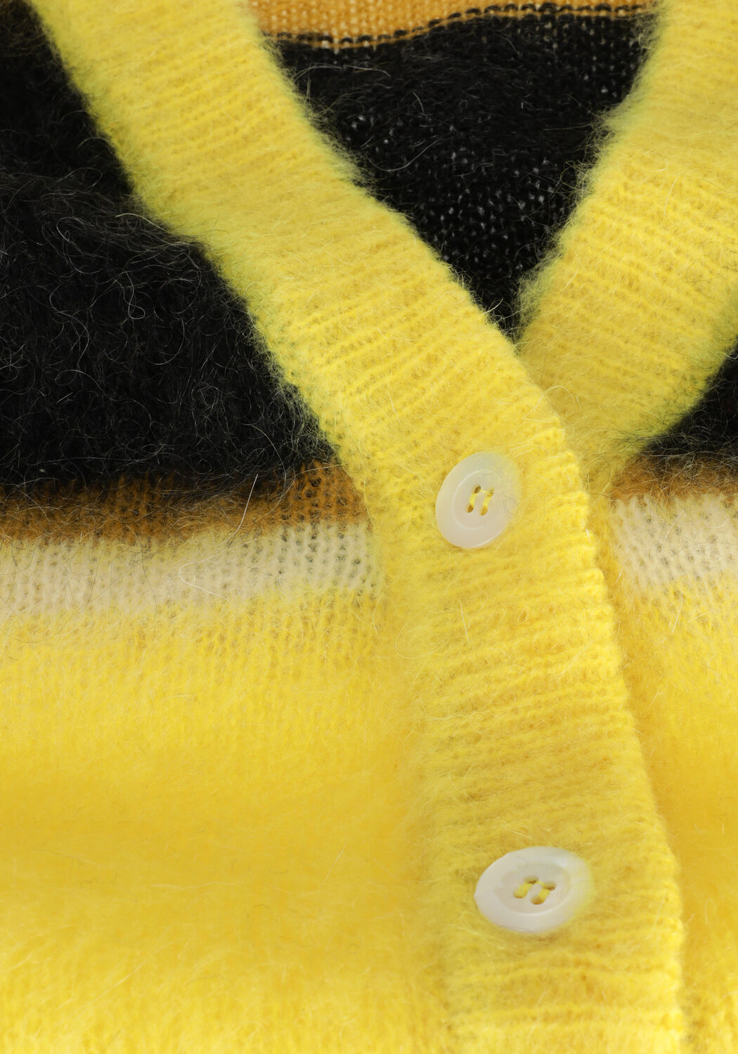 Gelbe SEMICOUTURE Strickjacke S2WF40 - large