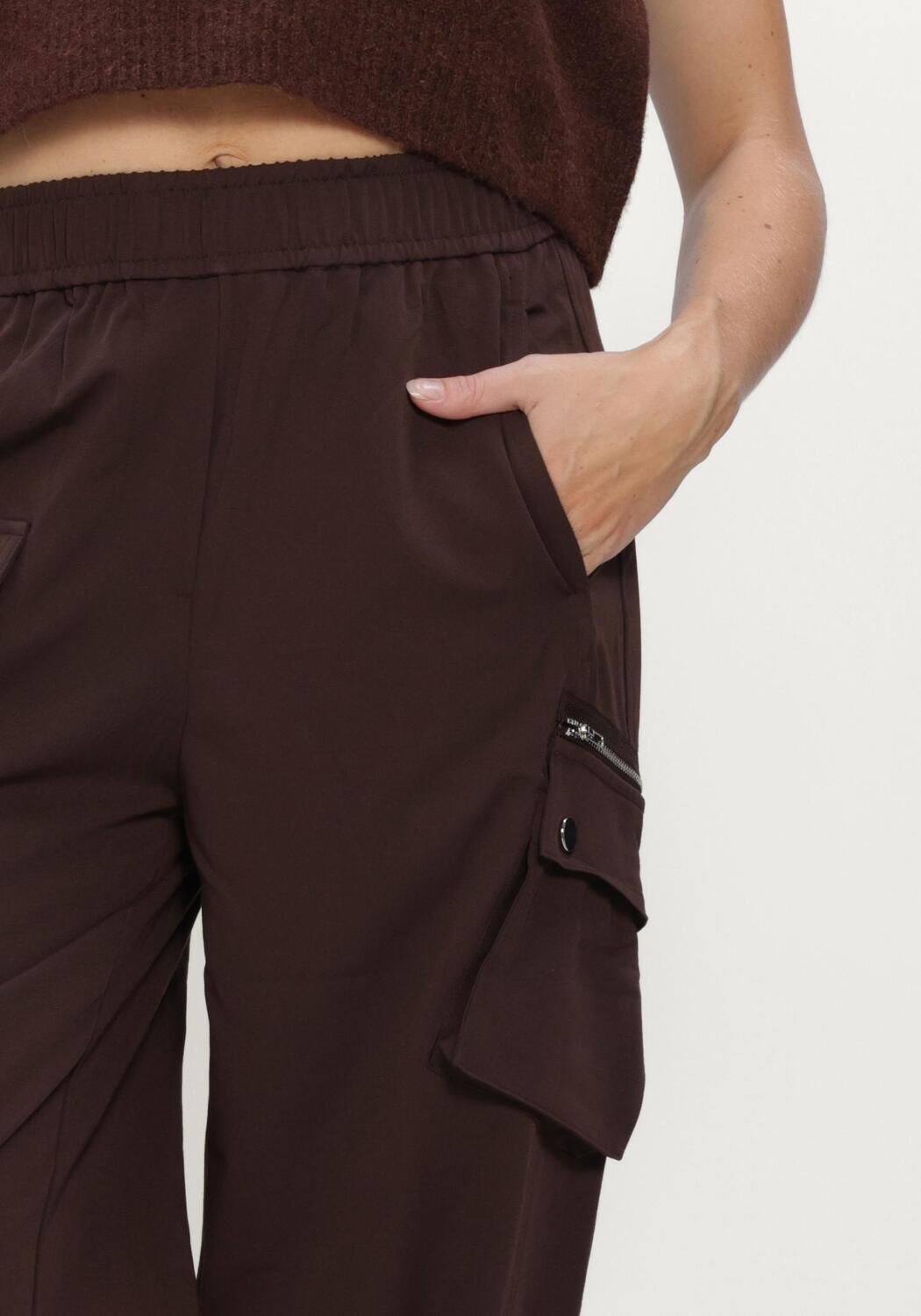 Braune STUDIO AMAYA Cargohosen ZORELLE PANTS - large