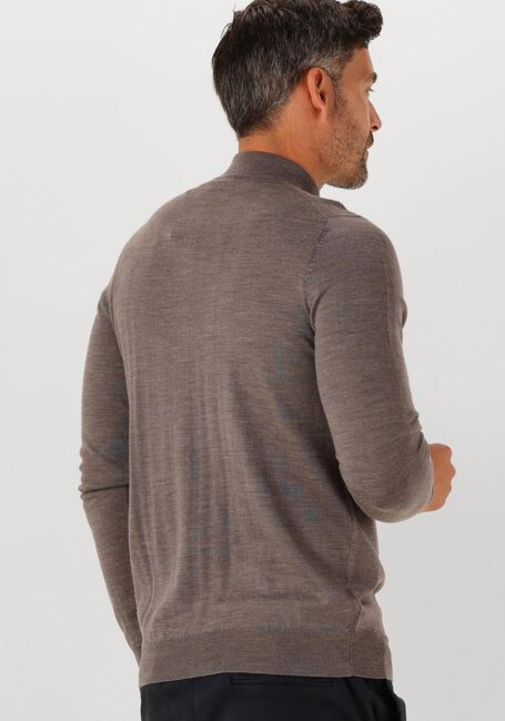Braune PROFUOMO Rollkragenpullover PULLOVER MOCK NECK MERINO - large