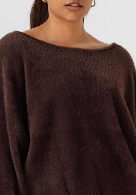 Braune NUKUS Pullover MATHILDE PULLOVER SOFT - large