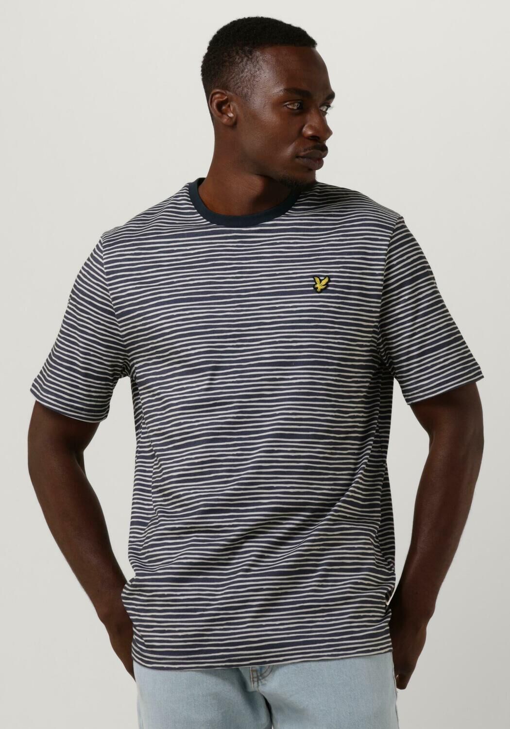 dunkelblau lyle scott t shirt breton stripe t shirt